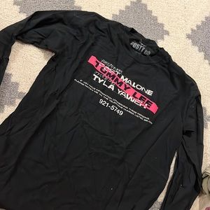 Post Malone Tommy Lee Tyla Yaweh long sleeve tee